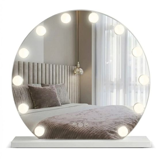 REA spejl Hollywood 50cm Led Hvid 50x47x12cm