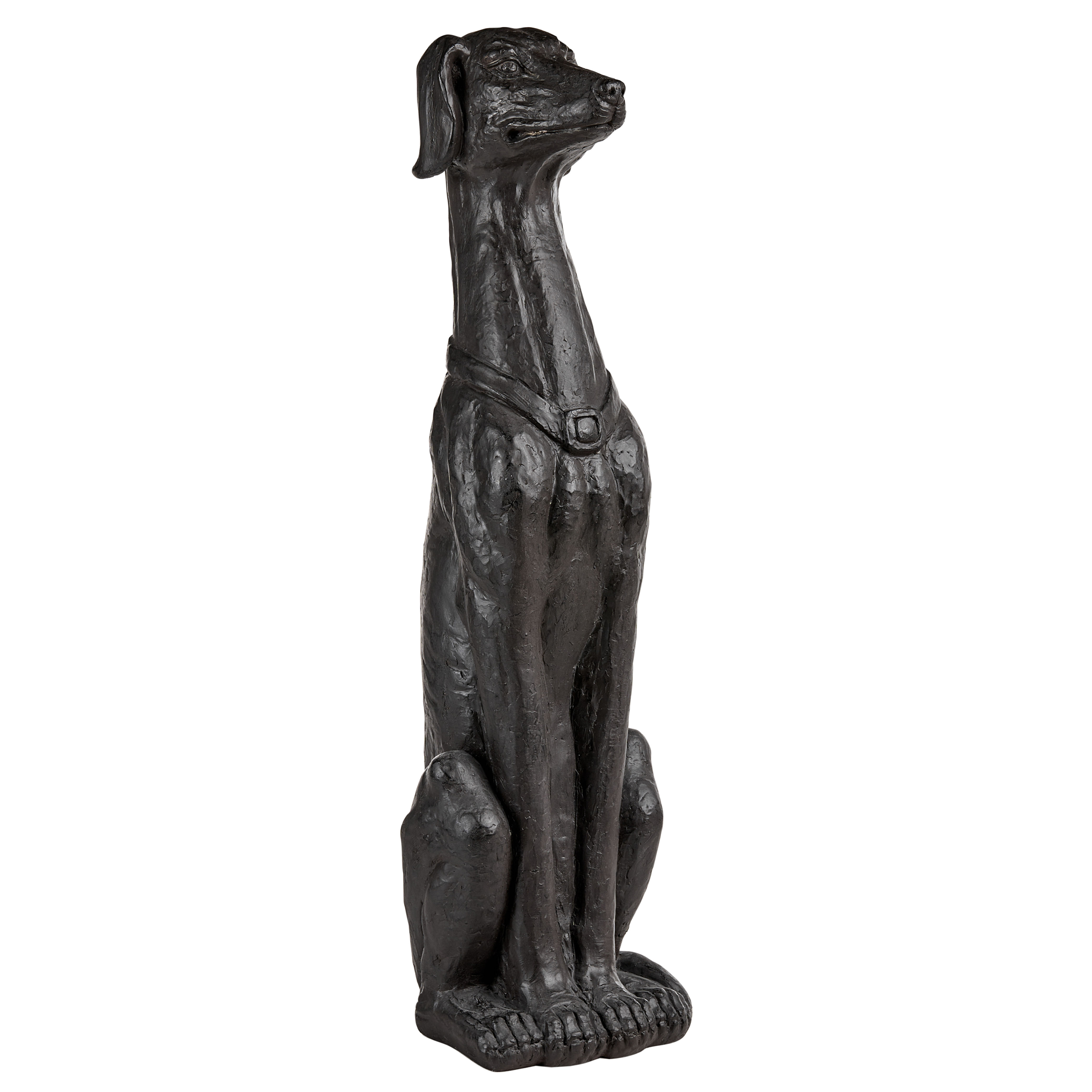 Havestatue CHART Hund Grafit