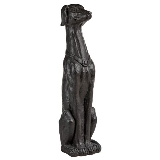 Havestatue CHART Hund Grafit
