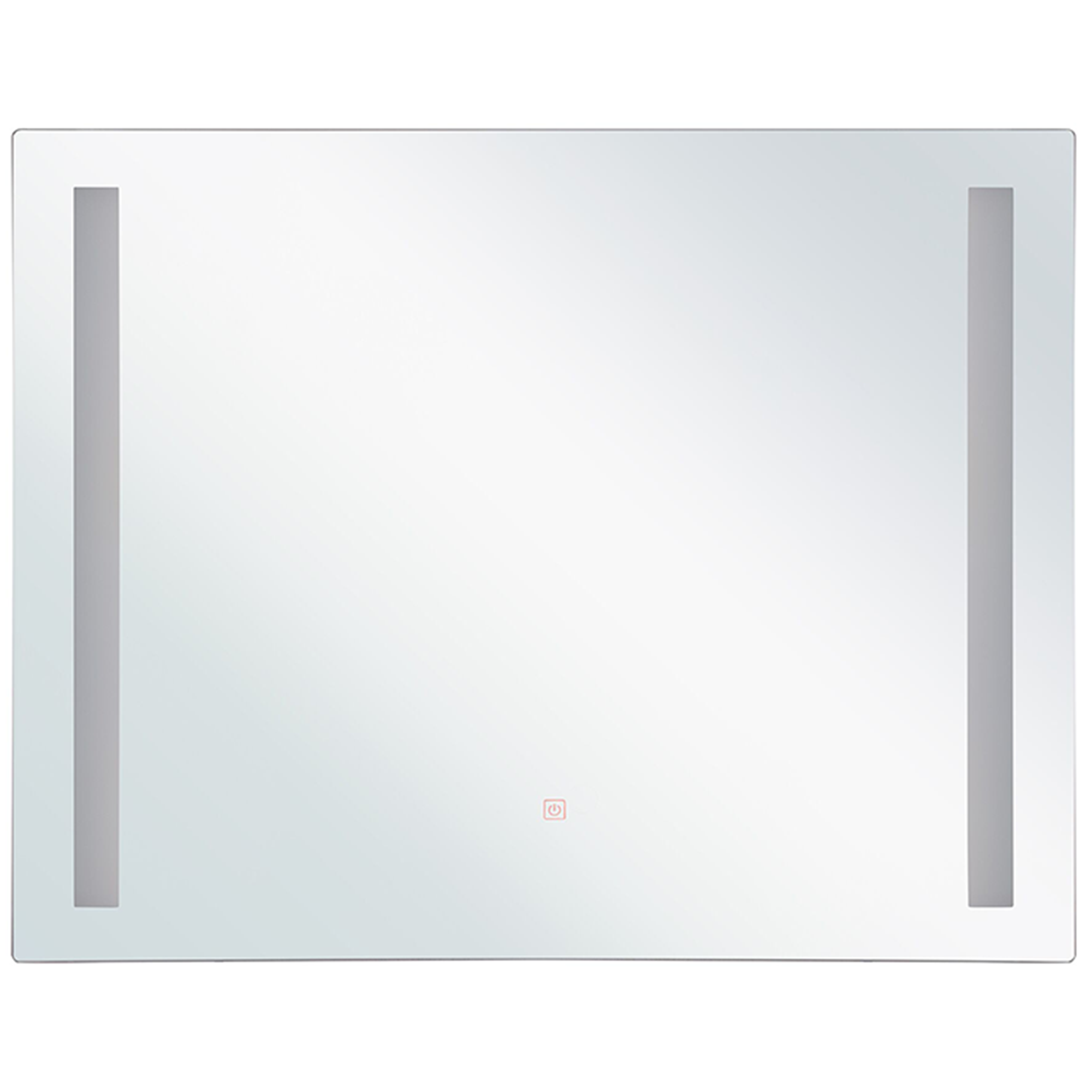 LED-badeværelsesspejl LIRAC 70 cm 60 cm Sølv