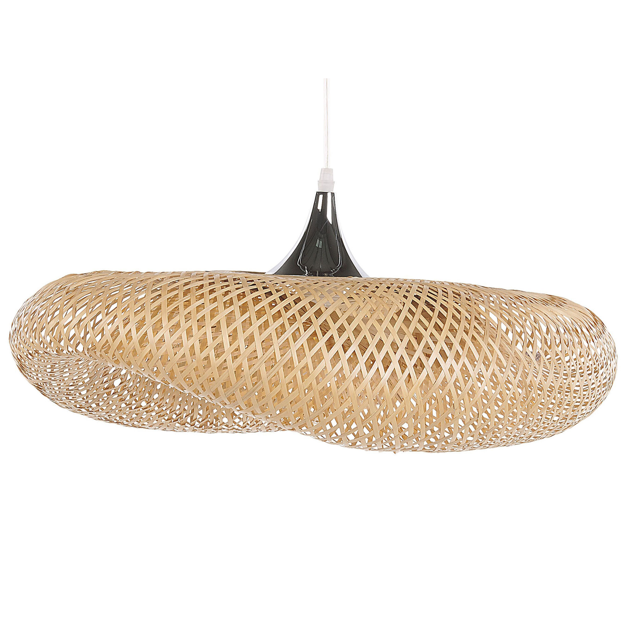 Loftlampe BOYNE Bambus Lysebrun
