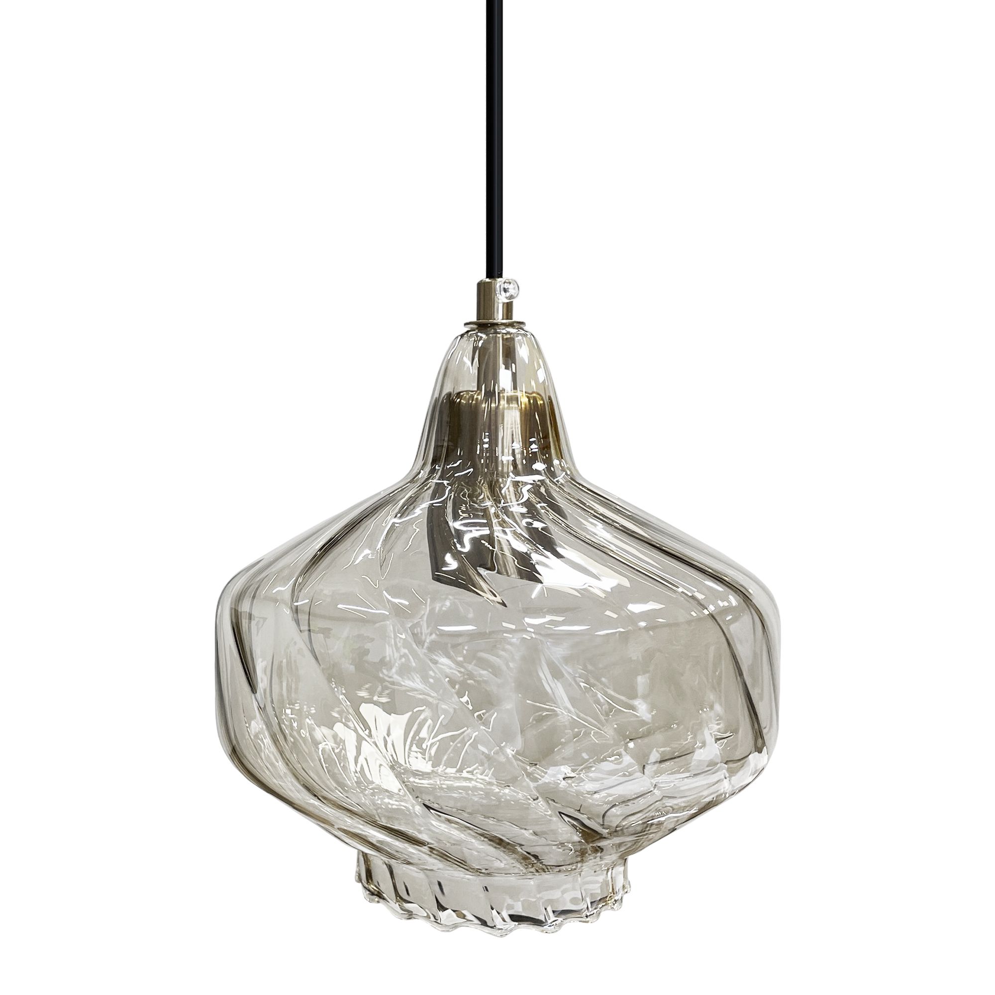 TOOLIGHT hængende loftlampe APP1121-1CP Gennemsigtig 18x18x18cm