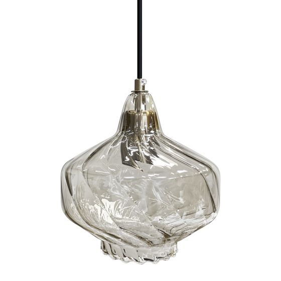 TOOLIGHT hængende loftlampe APP1121-1CP Gennemsigtig 18x18x18cm
