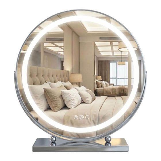 REA spejl Make-up 50cm LED Krom 12x50x53,5cm
