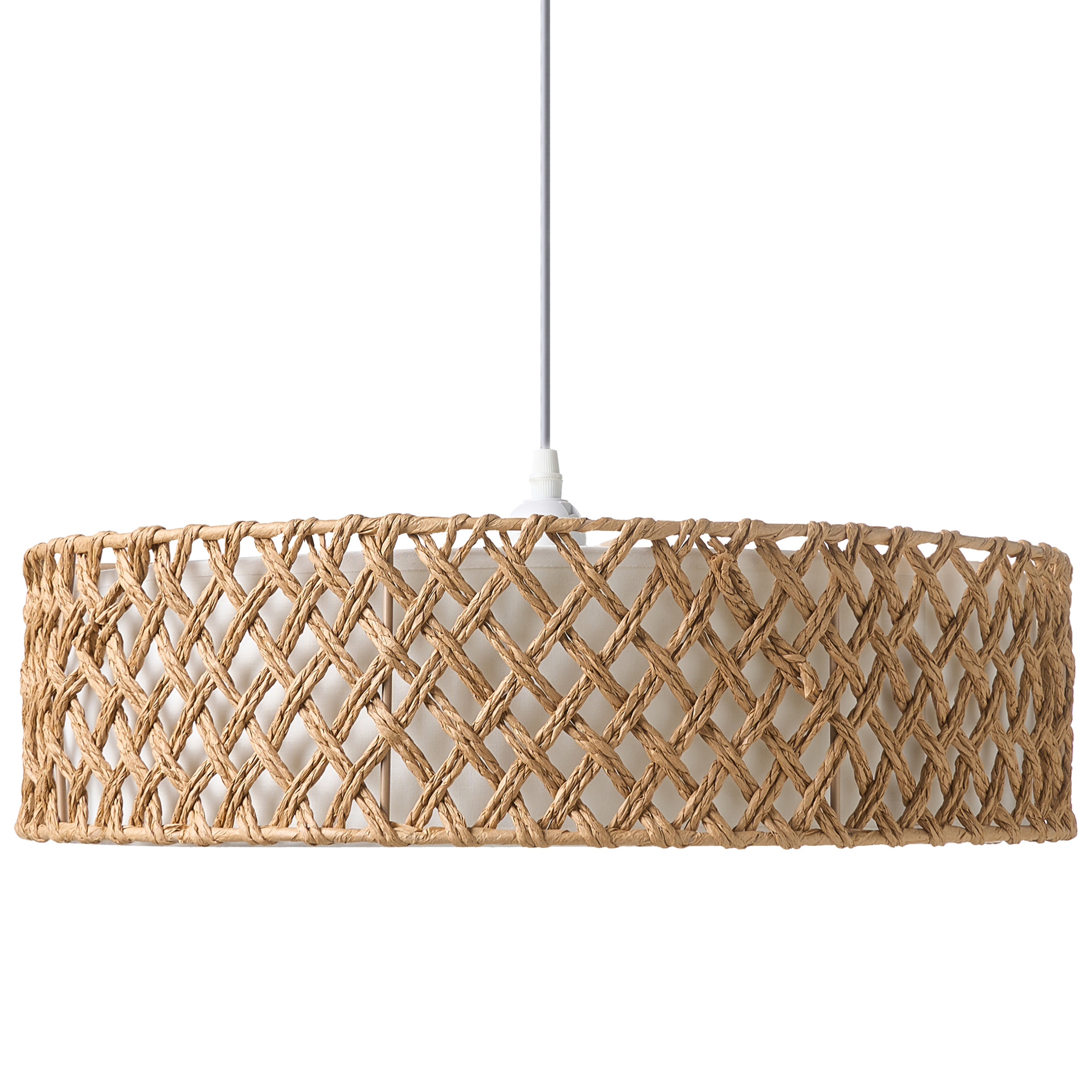 Loftlampe BLONDIN papirreb Naturlig