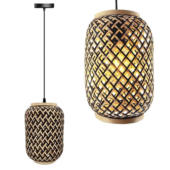 TOOLIGHT hængende loftlampe APP1424-1CP Beige 24x16x24cm