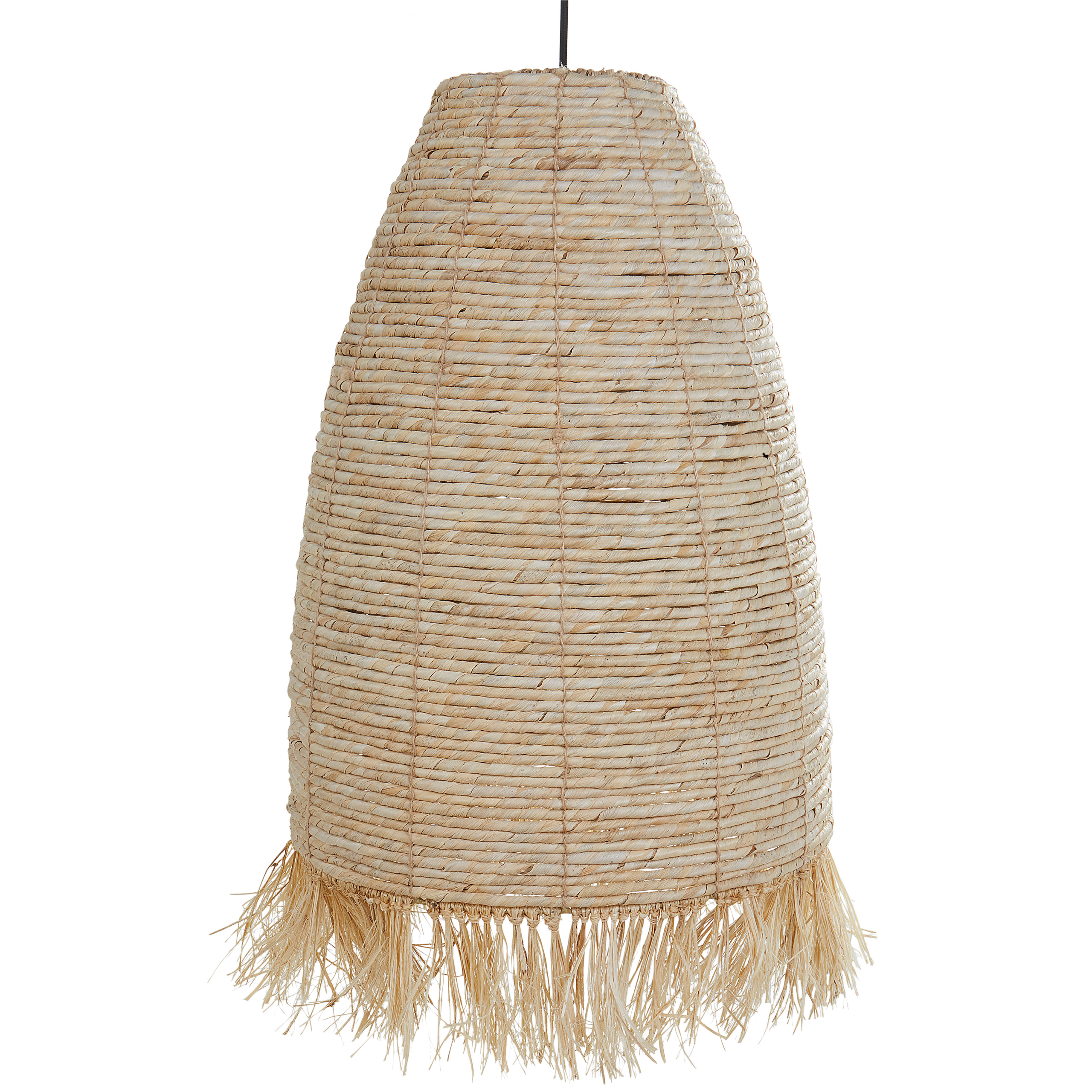 Loftlampe TUTONG Flet Naturlig