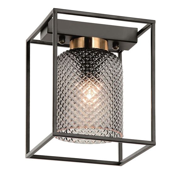 TOOLIGHT loftlampe APP1264-1C Sort 20x16,5x20cm