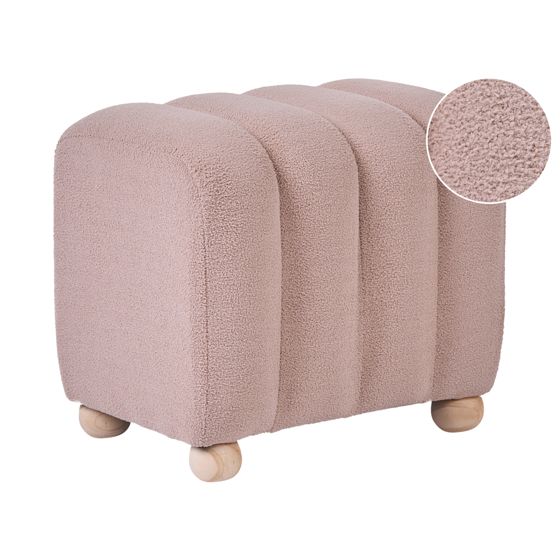 Puf IDYLLWILD Boucle Beige