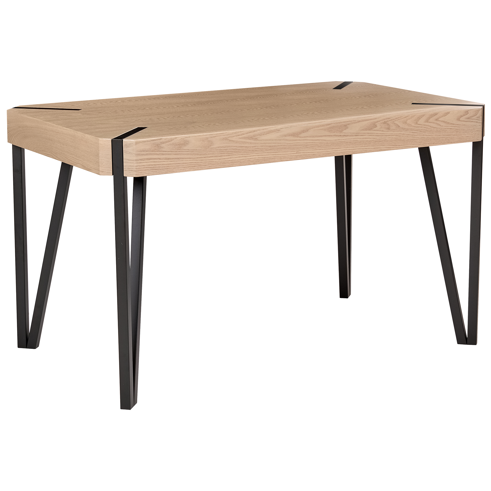 Spisebord CAMBELL Brungrå 130 cm 80 cm