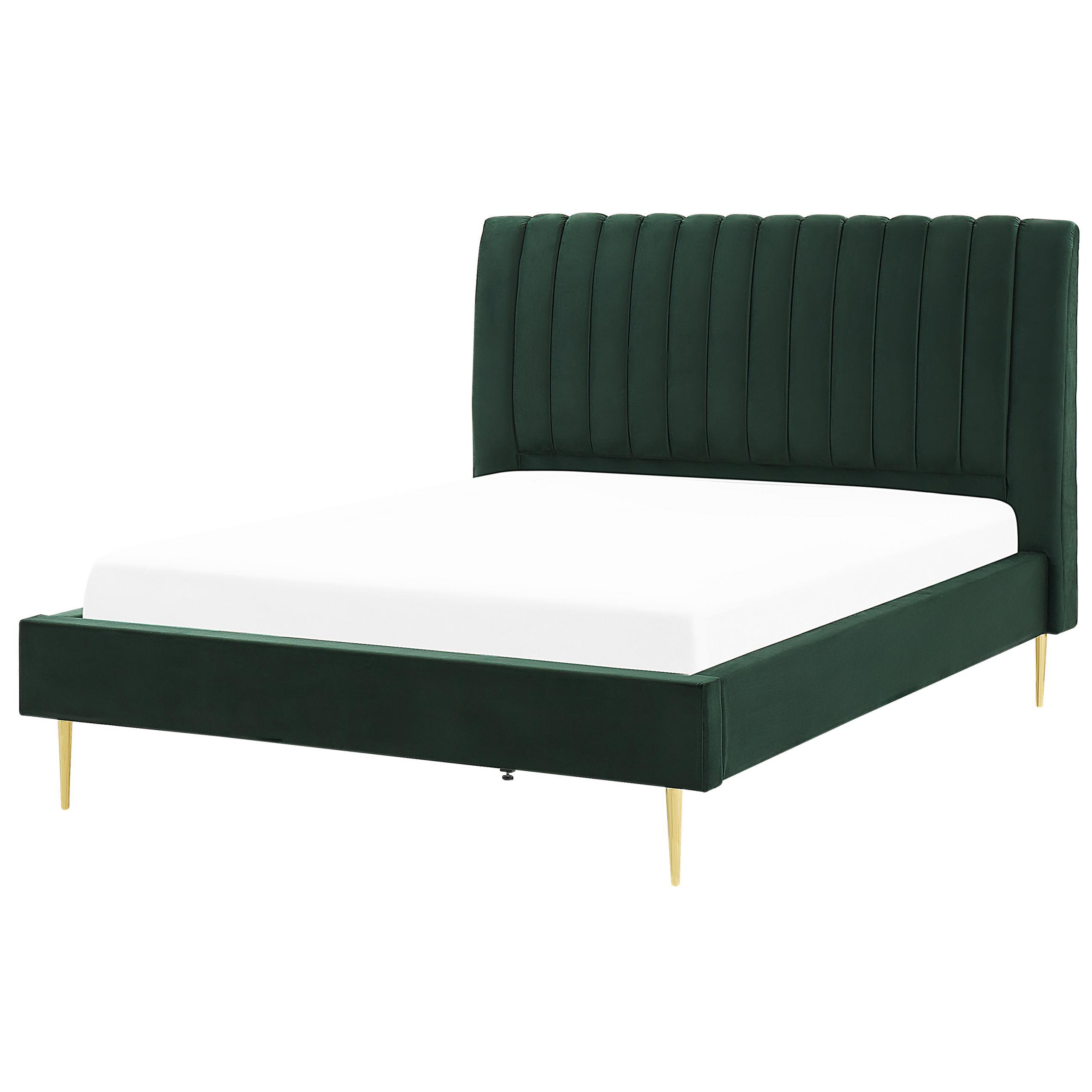 Seng Velour MARVILLE 140 x 200 cm Smaragdgrøn