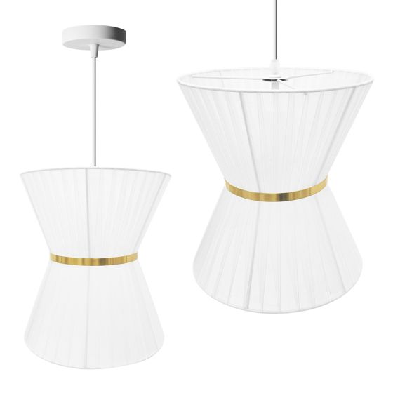 TOOLIGHT hængende loftlampe APP1504-1CP Hvid 30x30x35cm