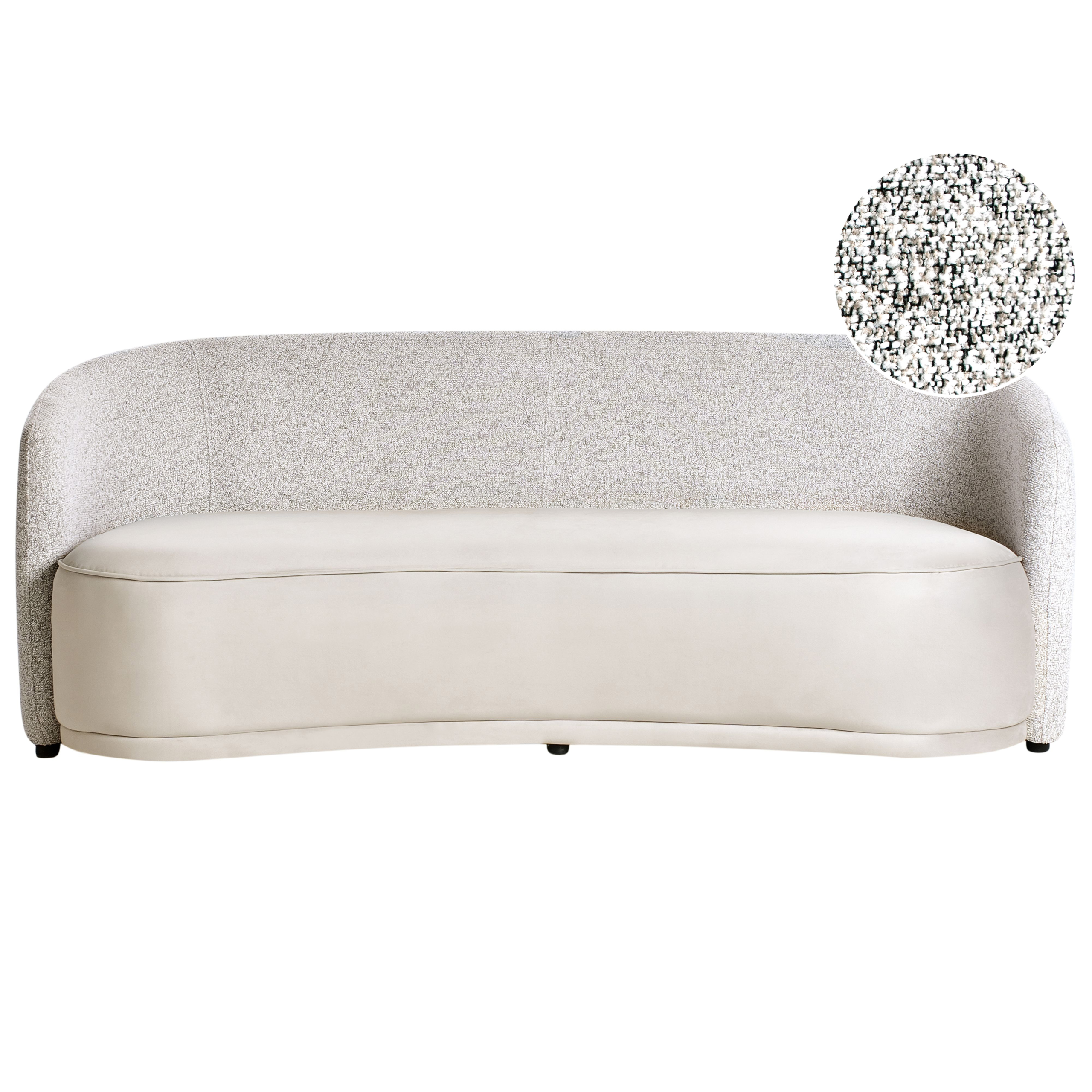 Sofa 3 personers ROSET Lys Beige