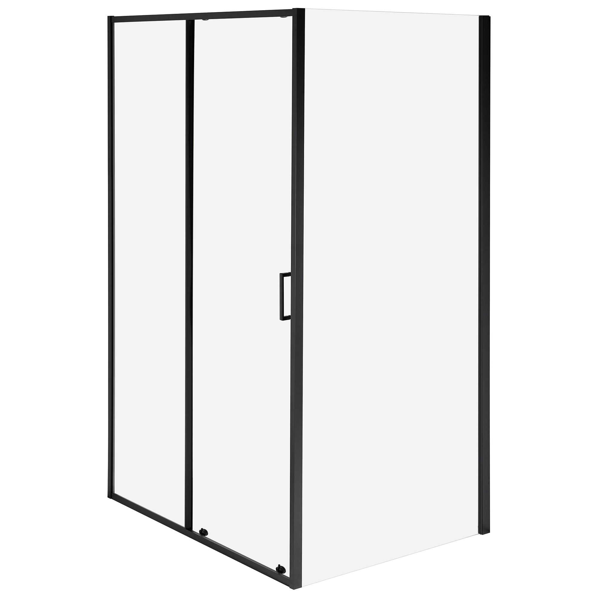 Brusekabine LANGUI 90 x 120 x 190 cm Sort
