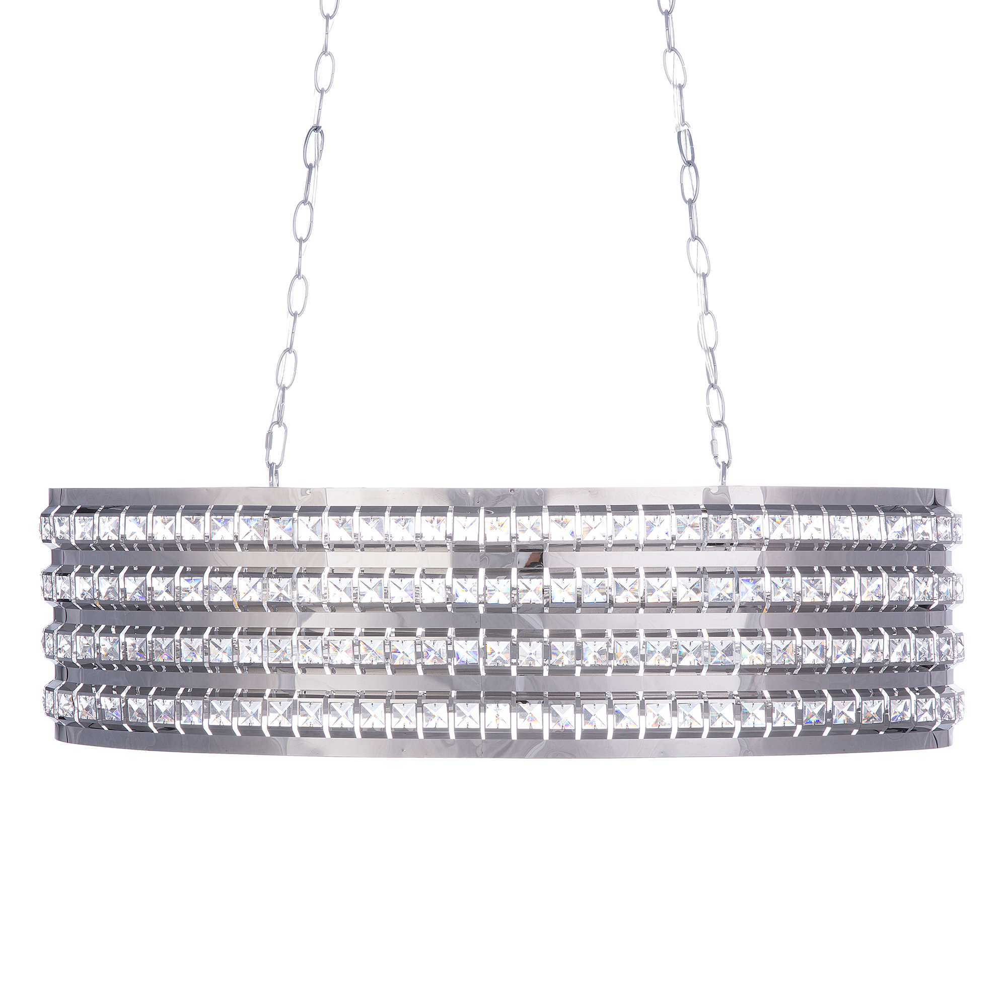 Loftlampe CAVONE Krystal Sølv