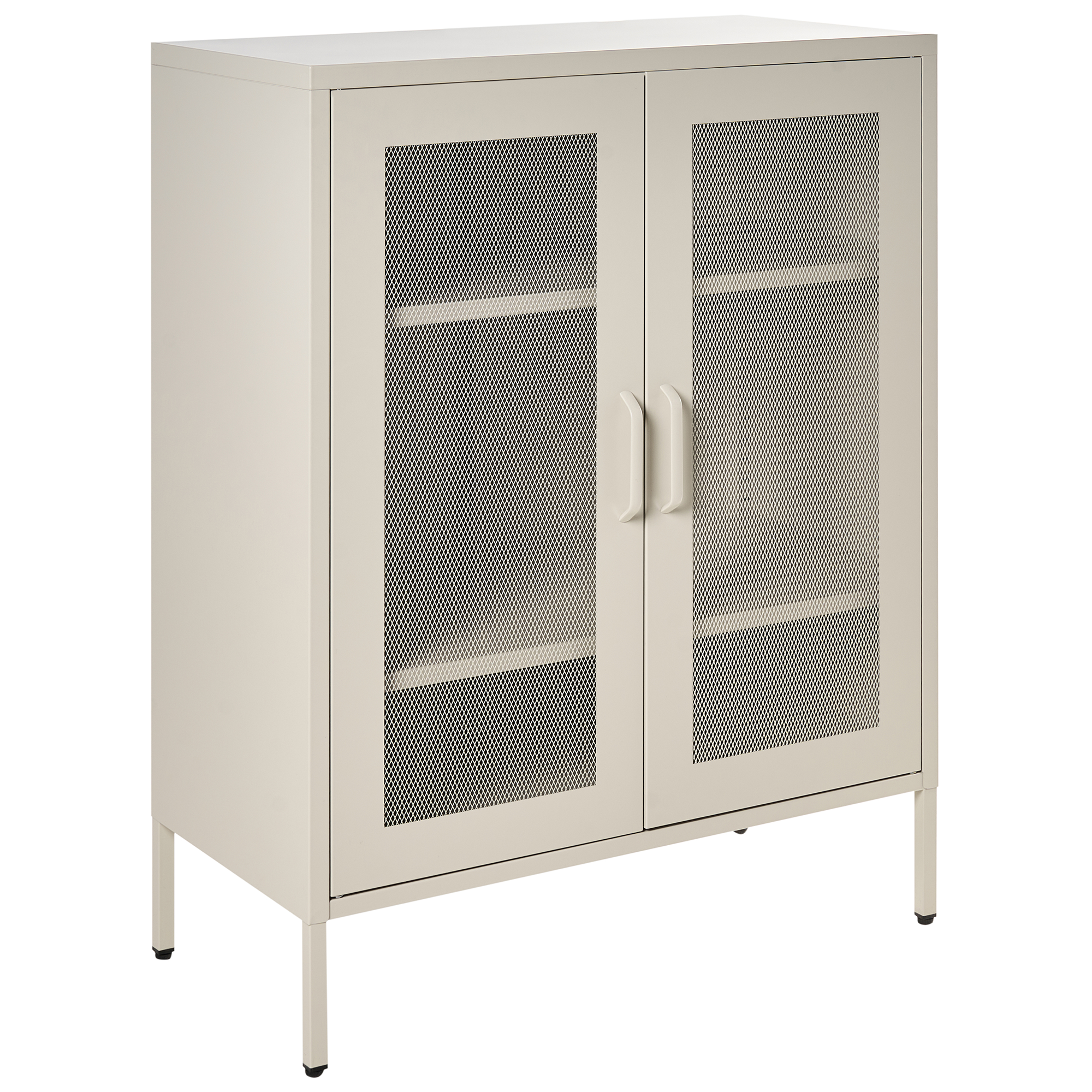 Skab WAKATIPU Metal Lys Beige