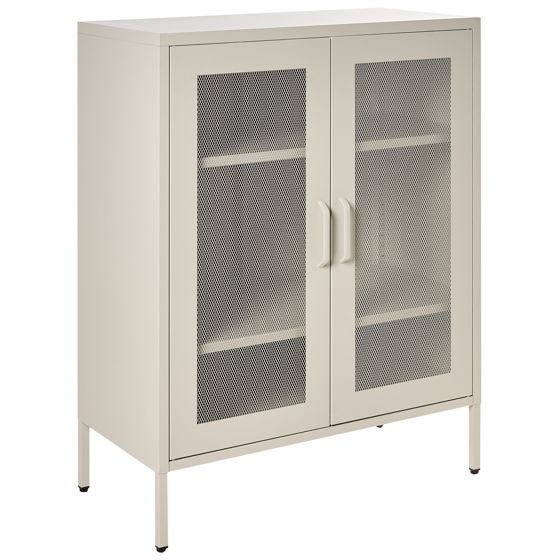 Skab WAKATIPU Metal Lys Beige