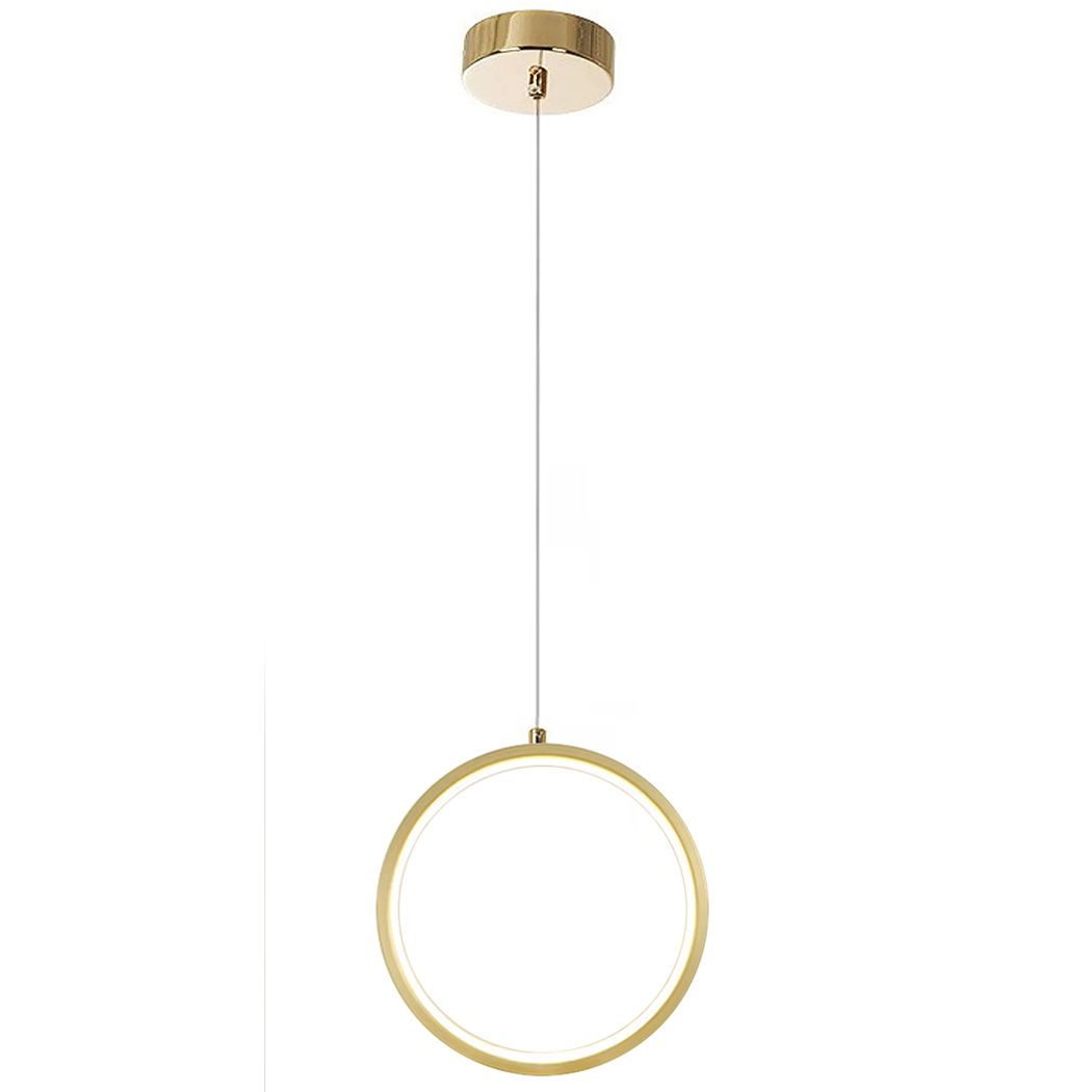 TOOLIGHT hængende loftlampe LED G112-CP Guld 20x20x20cm
