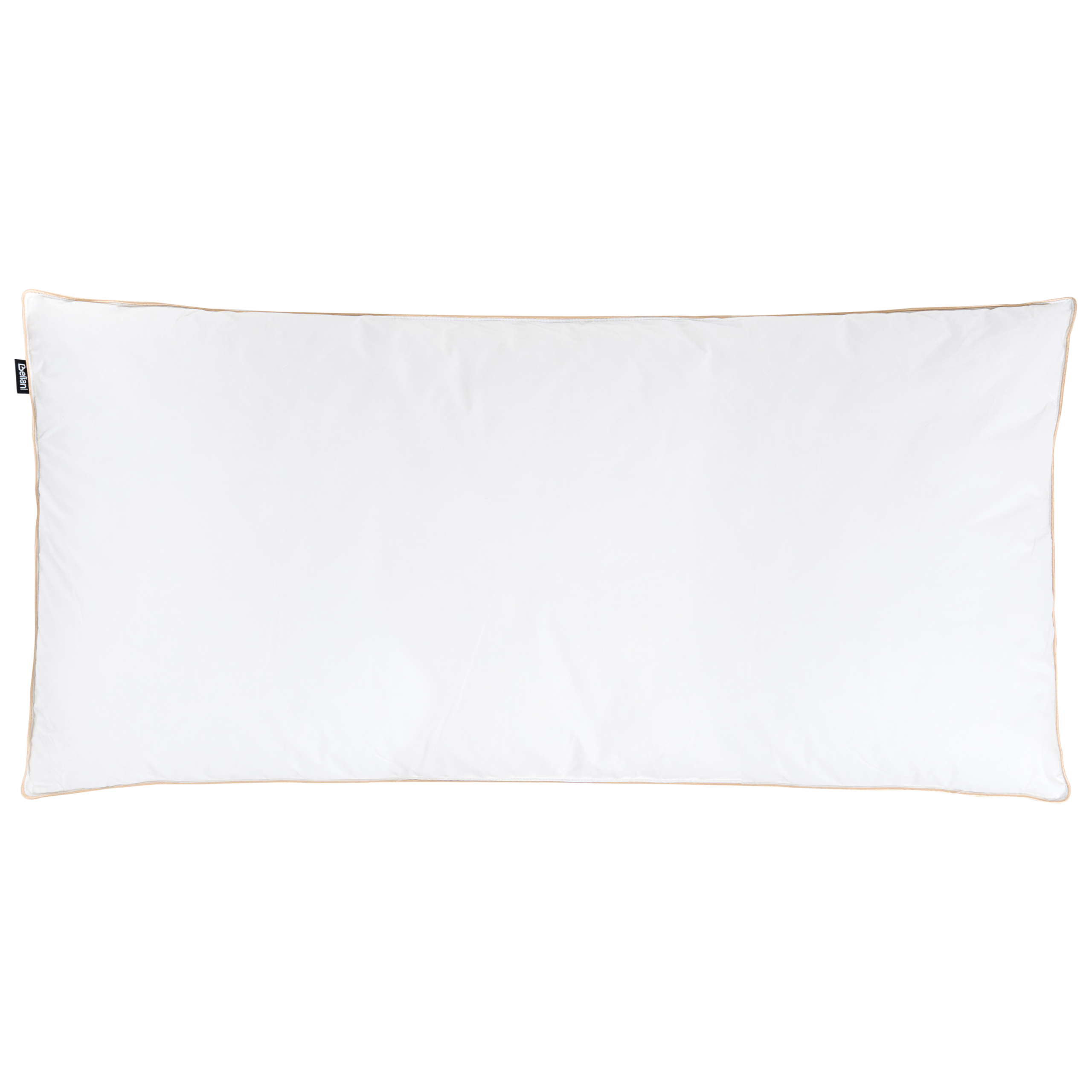 3-kammer pude ETNA Lav 40 x 80 cm Andefjer og andedun Hvid
