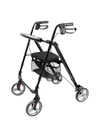 Arvo rollator, Aero, Sort