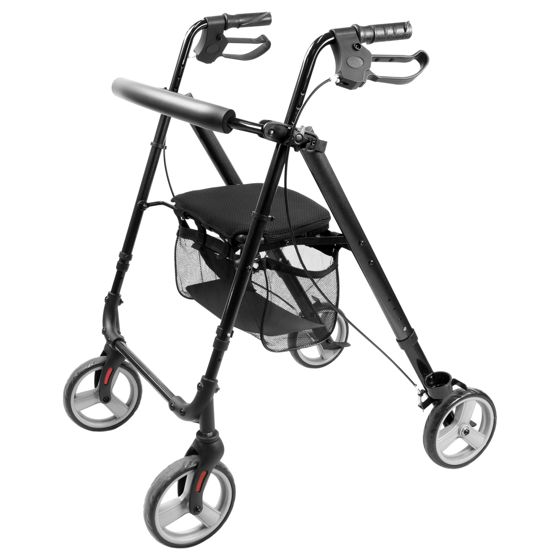 Arvo rollator, Aero, Sort