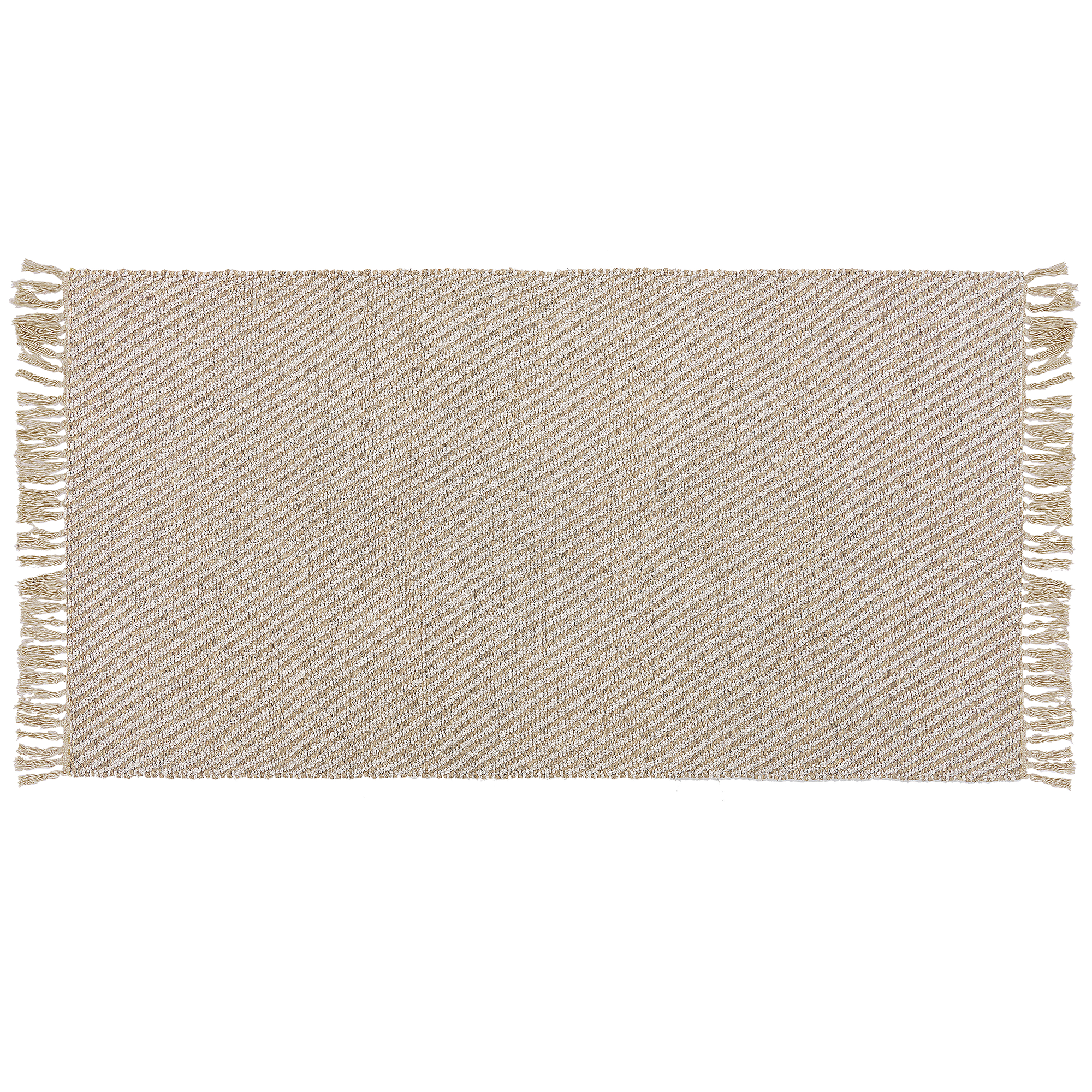Gulvtæppe ALADAG Beige 80 x 150 cm Jute