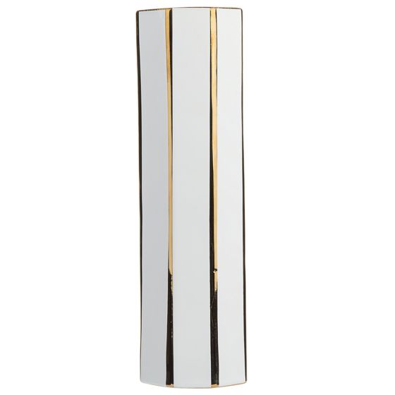 Blomstervase ESTELLA 40 cm Keramik Hvid