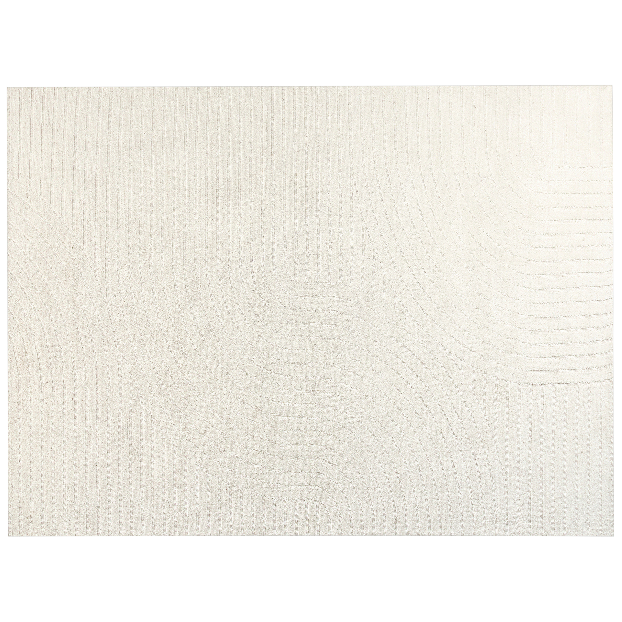 Gulvtæppe DAGARI Beige 300 x 400 cm Uld