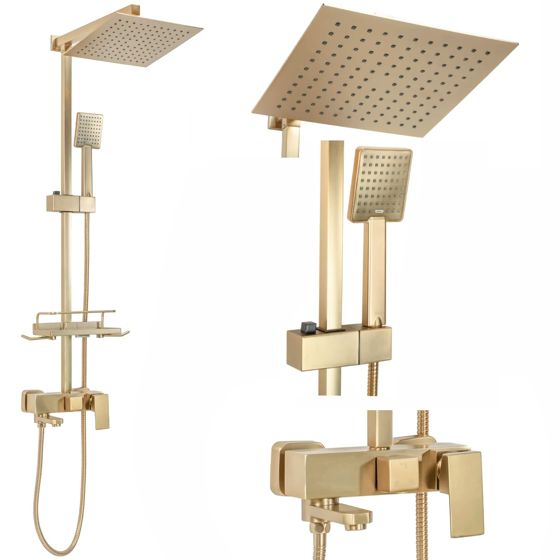 REA brusesæt JACK Børstet guld, 45x21,5x102cm