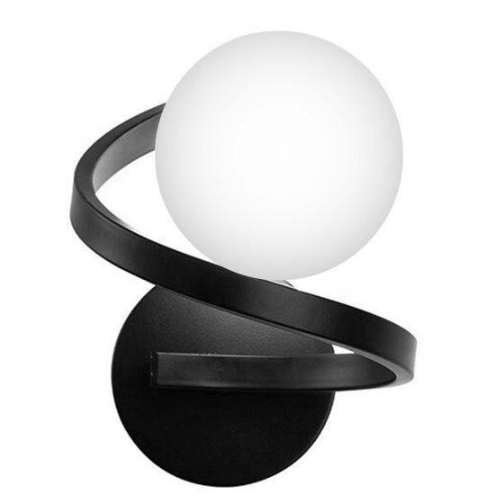 TOOLIGHT væglampe APP1209-1W Sort 18x15x14cm