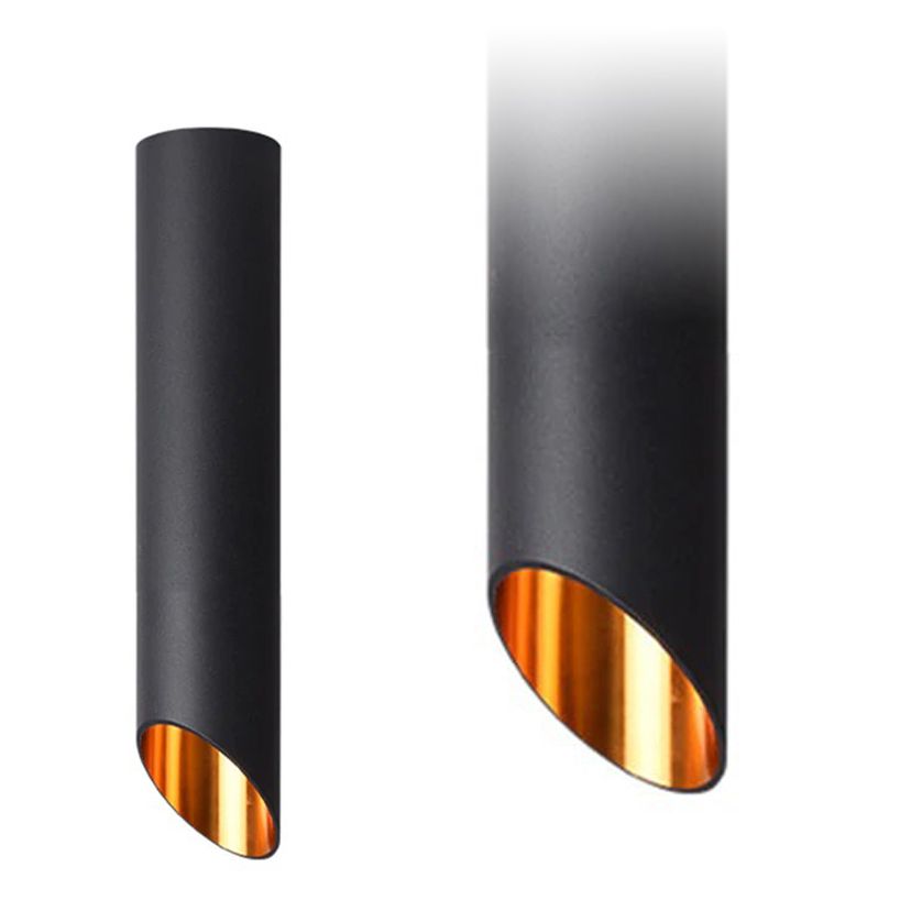 TOOLIGHT loftlampe APP572-1C 30CM Sort/Guld 30x6x30cm