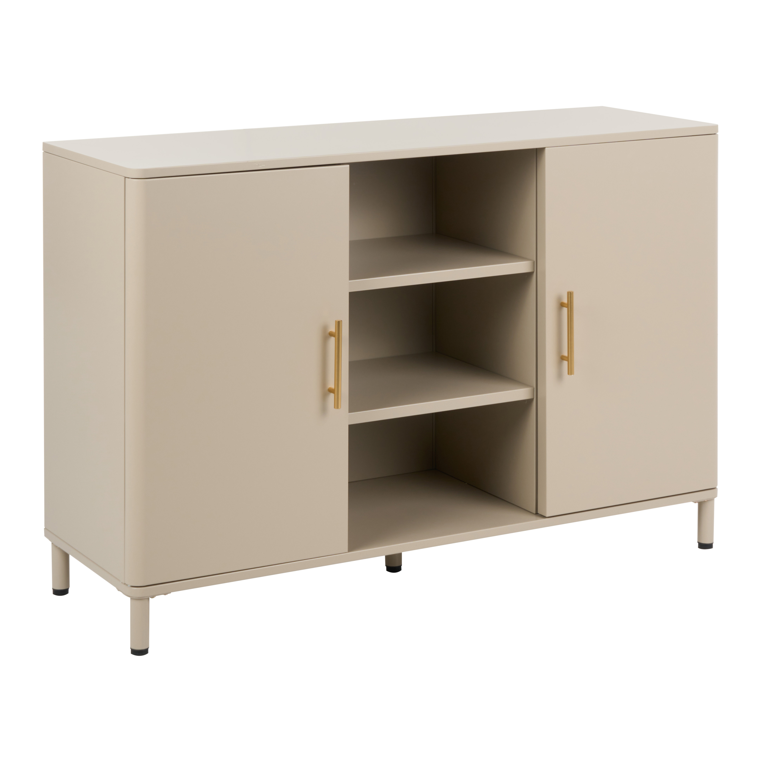 Skænk OMBURA Metal Beige