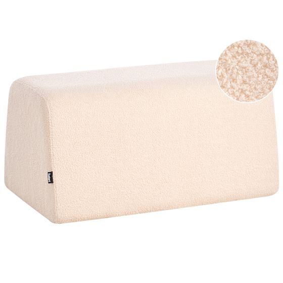 Puf SINCLAIR Boucle Beige