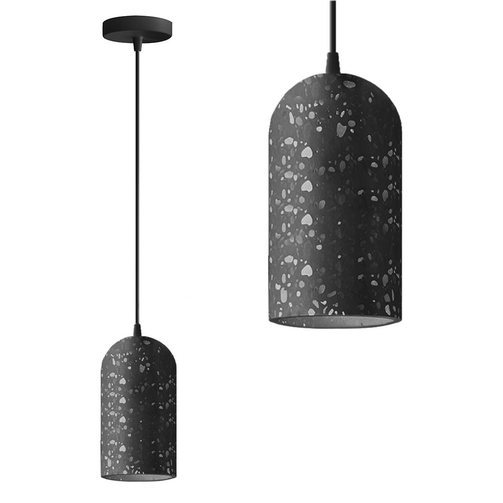 TOOLIGHT hængende loftlampe APP997-1CP Sort 17,5x9,5x85cm