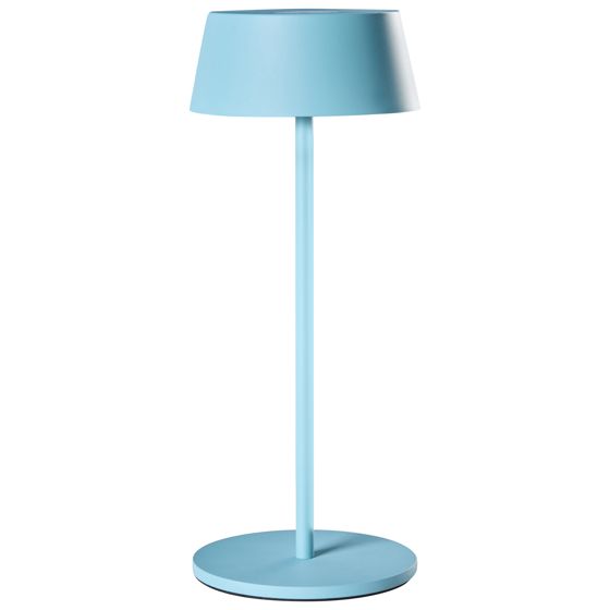 Trådløs LED-bordlampe GUDER Med dæmpning Metal Blå