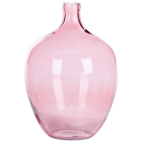 Blomstervase ROTI 39 cm Glas Lyserød