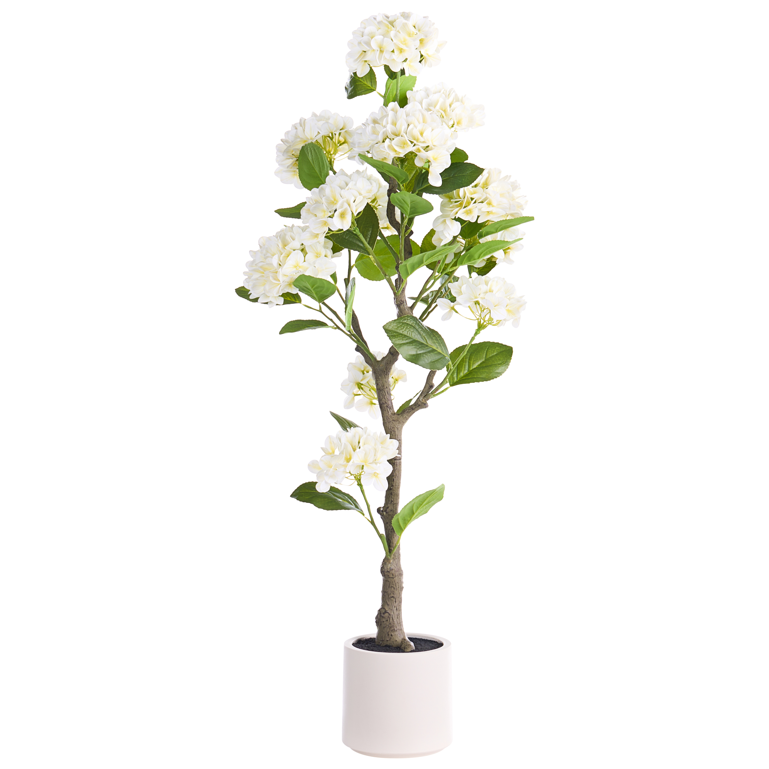 Kunstig plante HORTENSIUM 120 cm Hvid