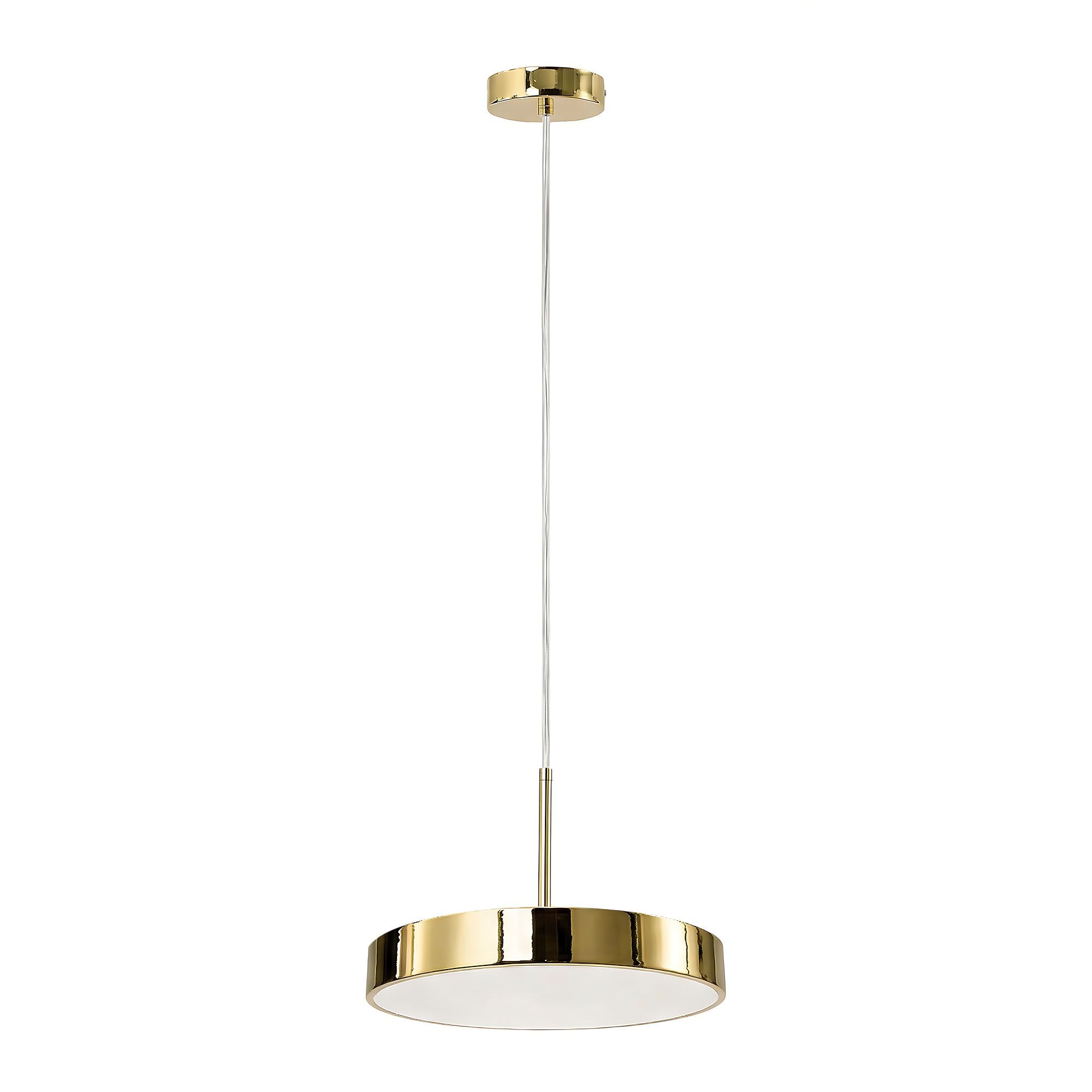 TOOLIGHT hængende loftlampe APP1686-1CP LED Guld 30x30x62cm