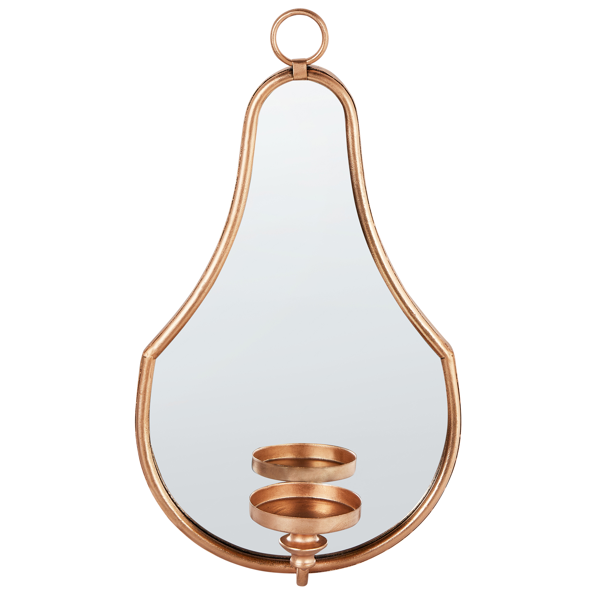 Væglysestage BAZARNES 45 cm Metal Guld