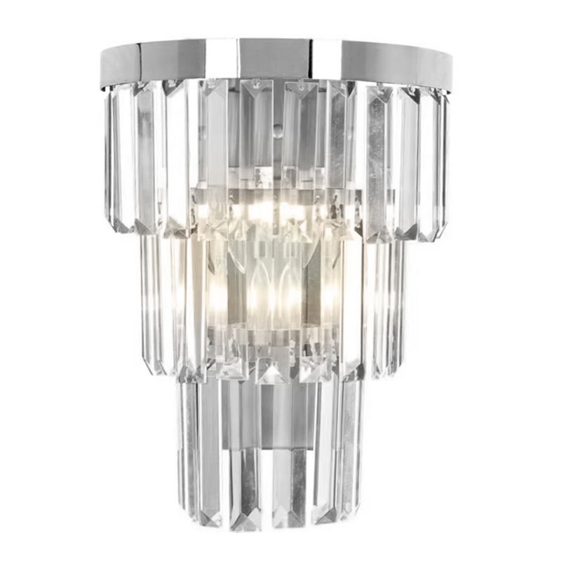 TOOLIGHT væglampe APP1536-1W Krom 15x25,5x27cm