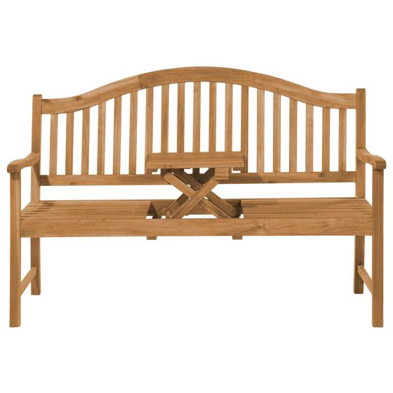 Havebænk HILO 150 cm Akacietræ Brun