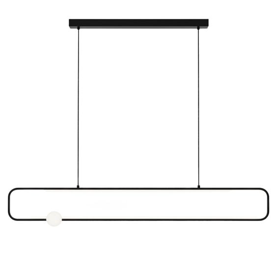 Toolight Pendellampe G123-CP LED Sort 2x2x110cm