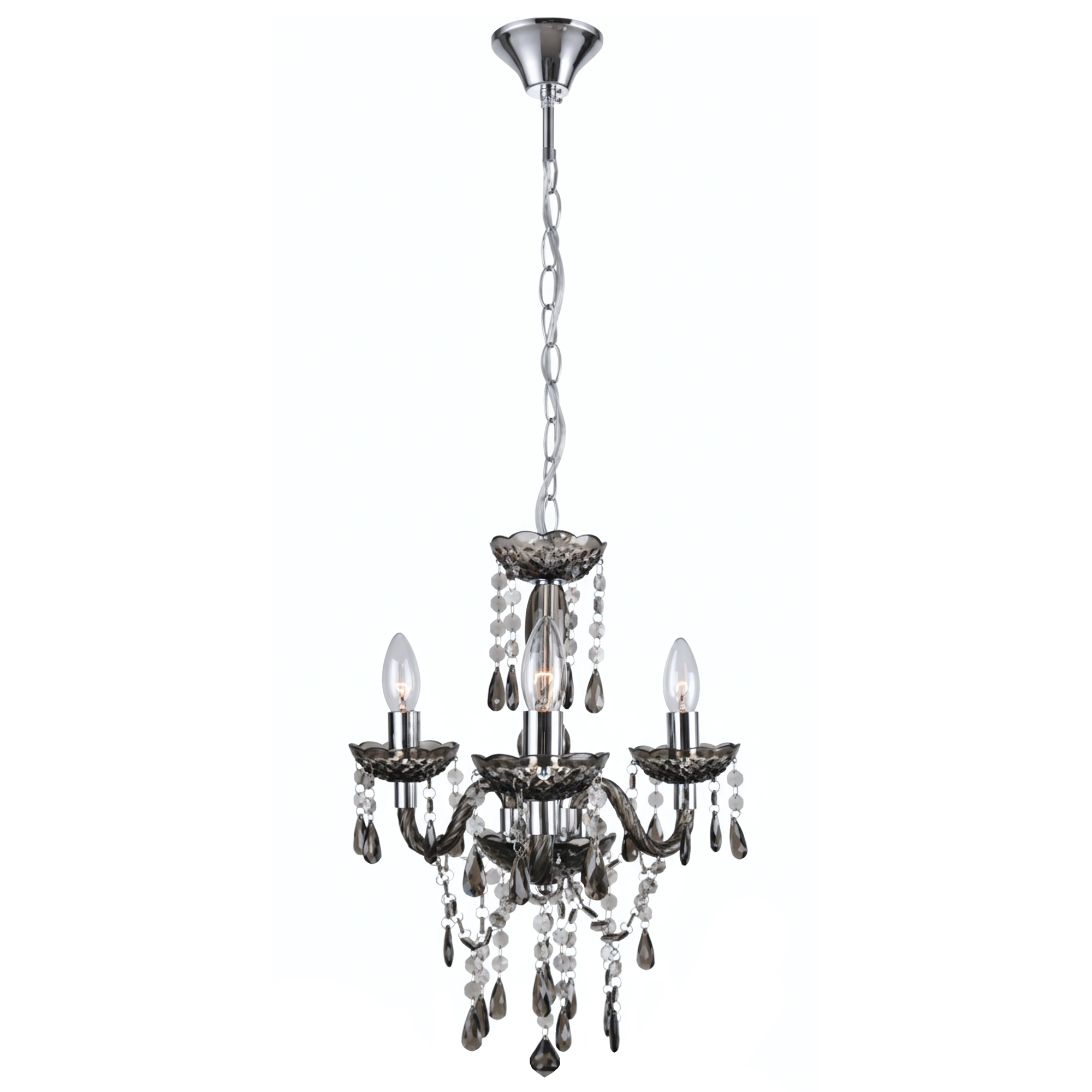 Toolight Pendellampe EBT007-3CP Grå 123x70x31cm