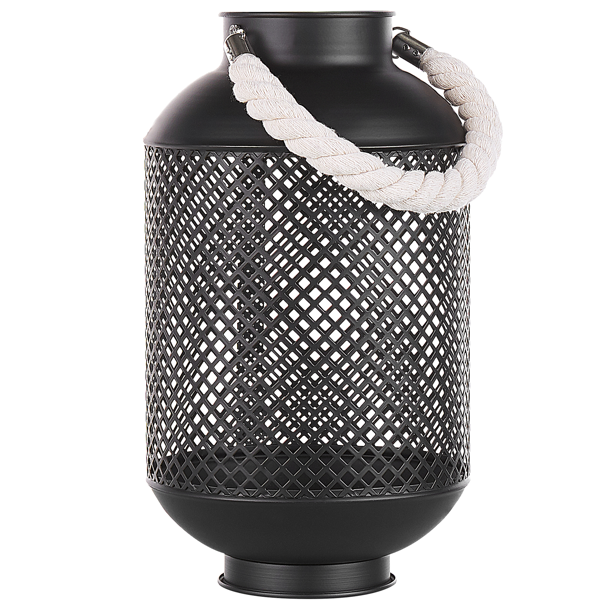 Lanterne CORON 34 cm Metal Sort