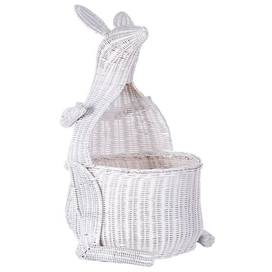 Børnekurv Kænguru KAPITI Rattan Hvid