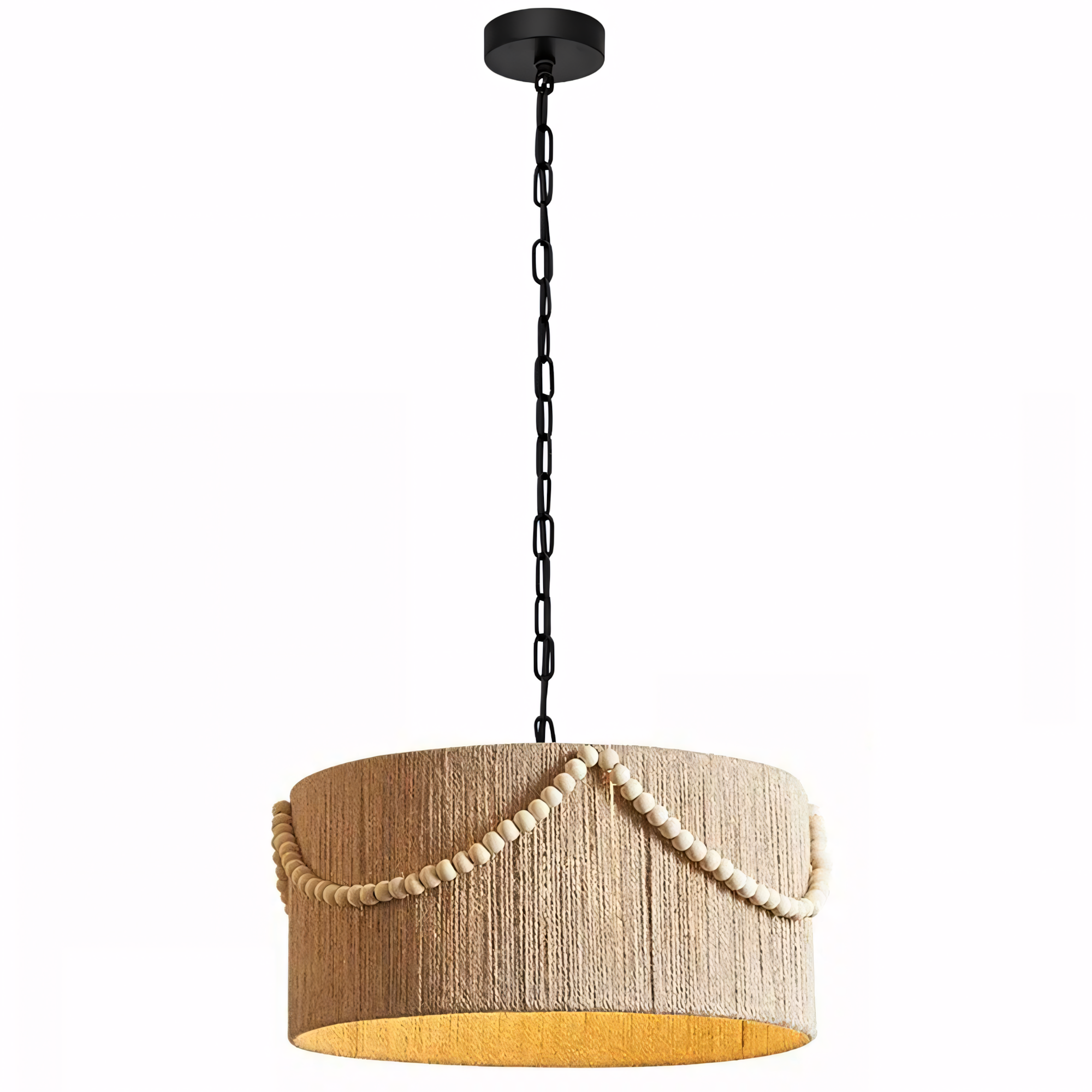 TOOLIGHT hængende loftlampe APP1741-1CP 40cm Sort 40x40x95cm