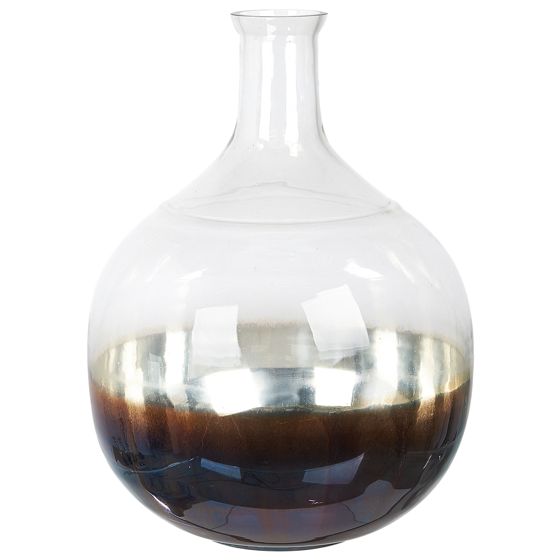 Blomstervase RAZALA 40 cm Glas Multifarvet