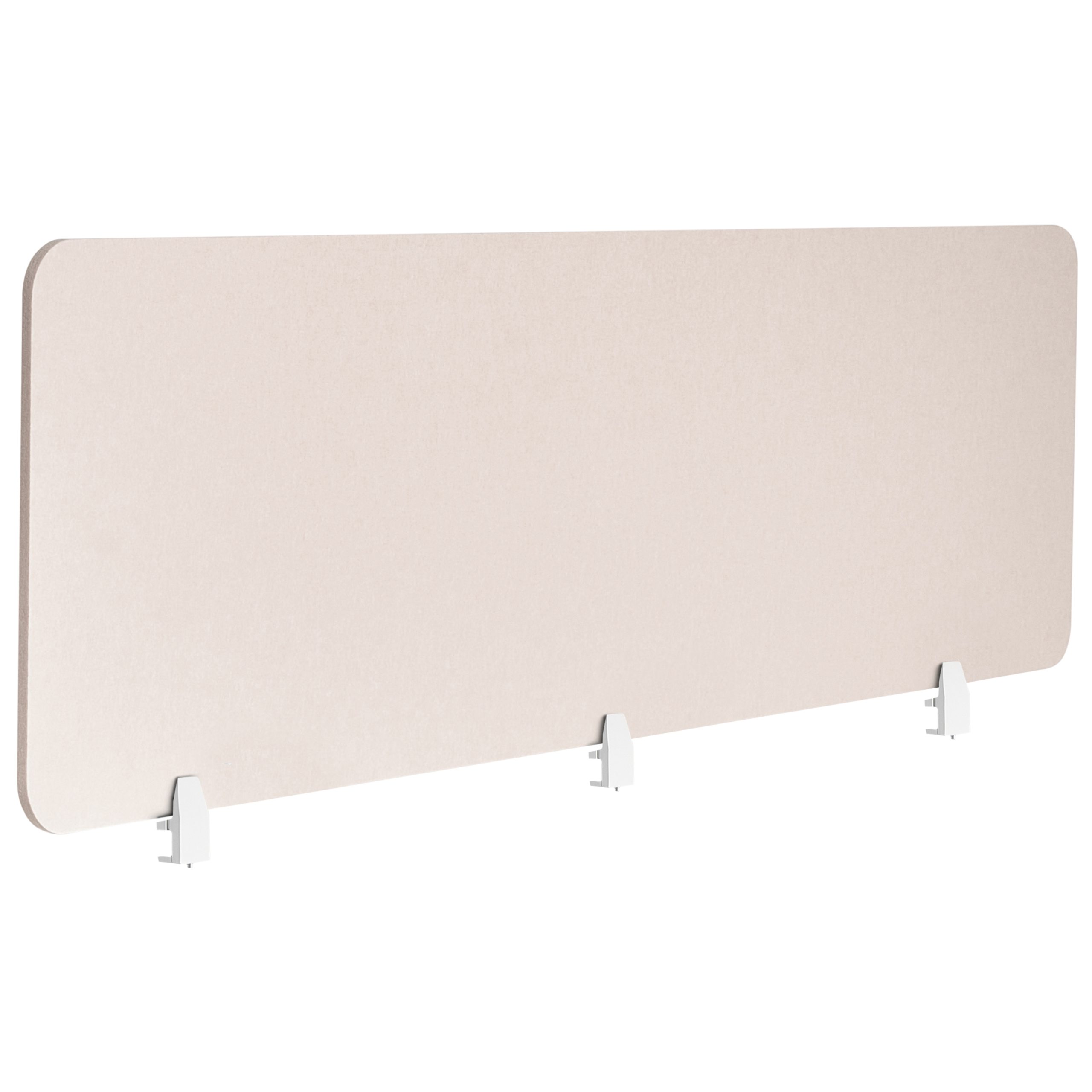 Skrivebordsdeler SPLIT 180 x 50 cm Beige