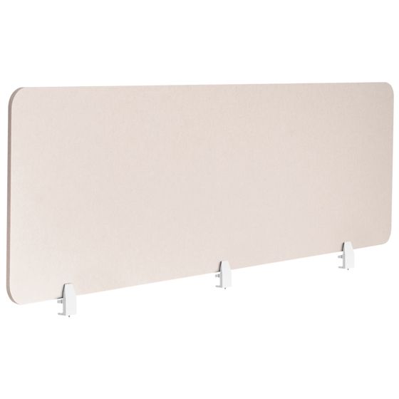 Skrivebordsdeler SPLIT 180 x 50 cm Beige