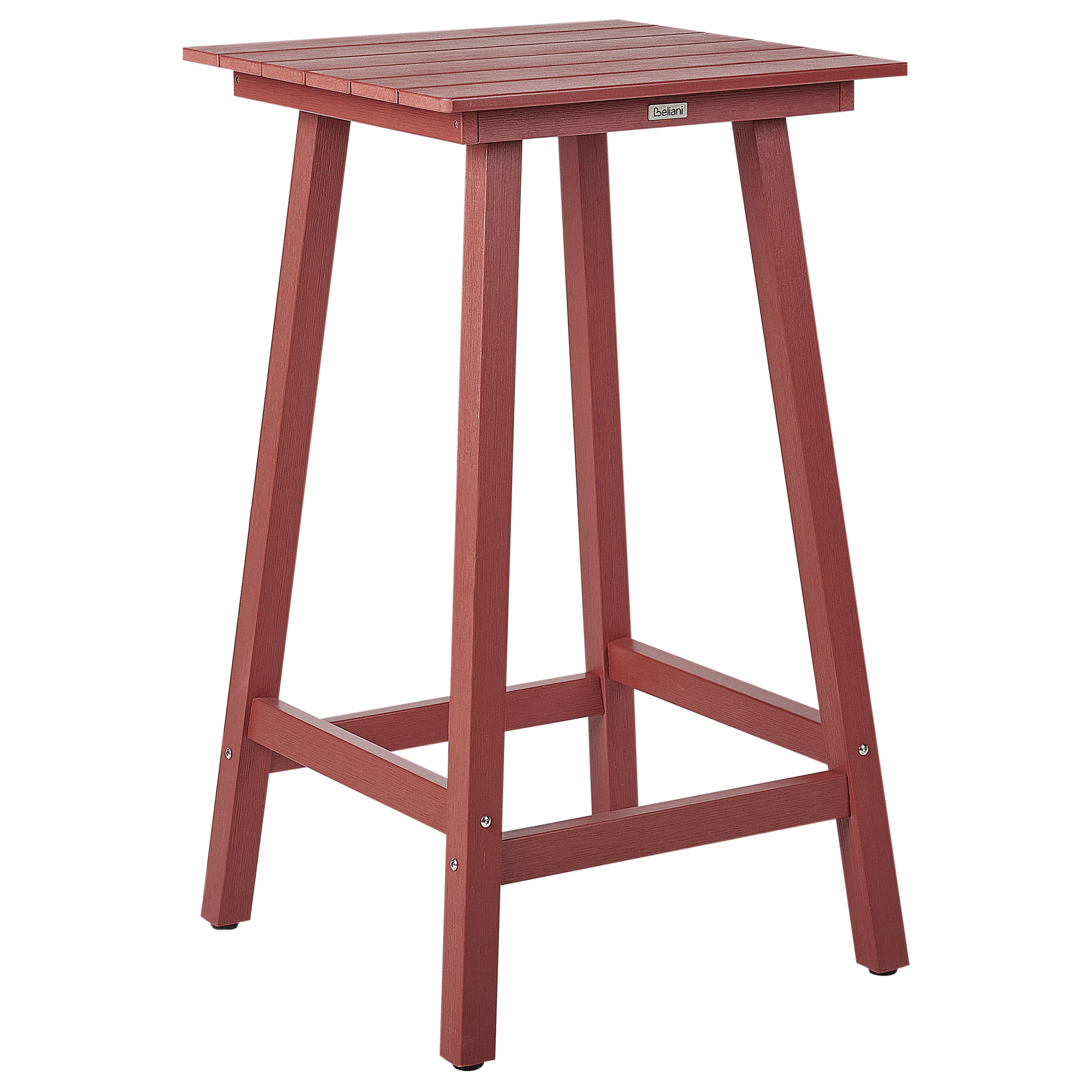 Barbord til have ADIRONDACK 60 cm 59 cm Syntetisk materiale Rød